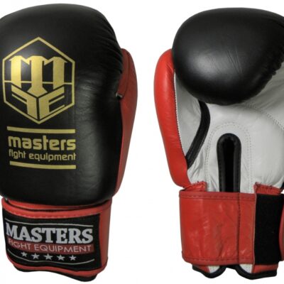 Rękawice bokserskie skóra naturalna MASTERS - RBT-50 r