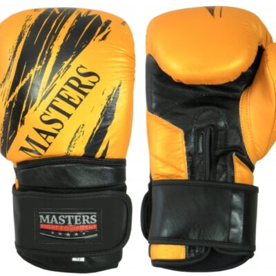 Rękawice bokserskie ze skóry bydlęcej MASTERS RBT-9