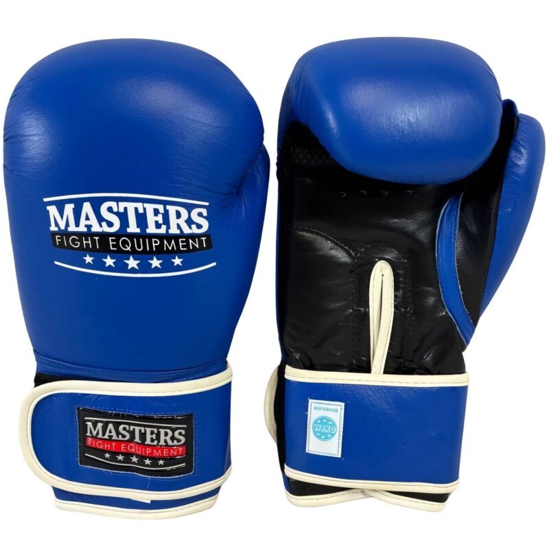 Rękawice bokserskie do Kickboxingu RBT-301W niebieskie