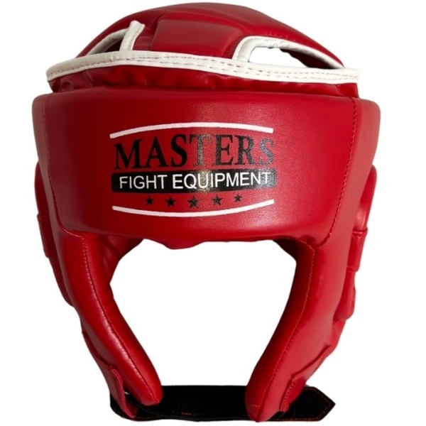 Kask bokserski Masters turniejowy KTOP-PU WAKO czerwony 1