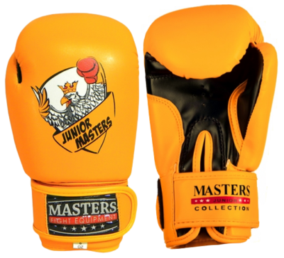 rękawice bokserskie dla dzieci Masters Junior RPU-MJC zółte