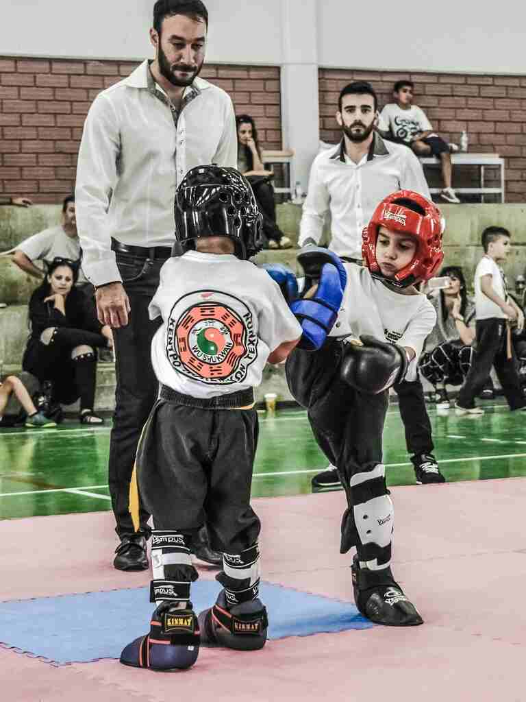 Ochraniacze dla dzieci w sportach walki