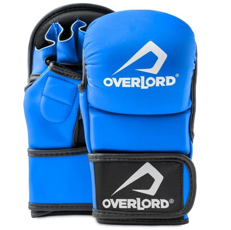Grube rękawice MMA turniejowe Overlord Tournament - blue